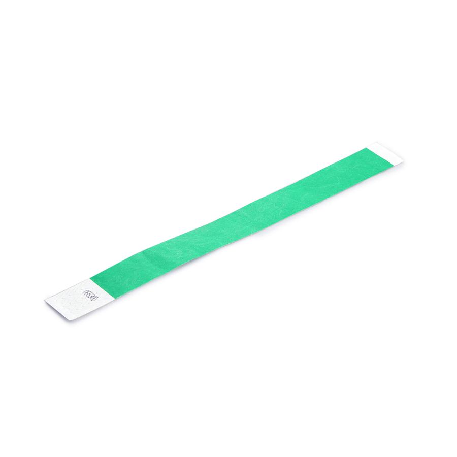 ID Supplies Dark Green Tyvek Wristband