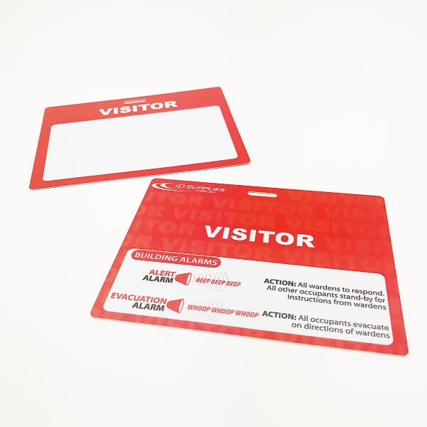 PVC Visitor Backing Board (Size