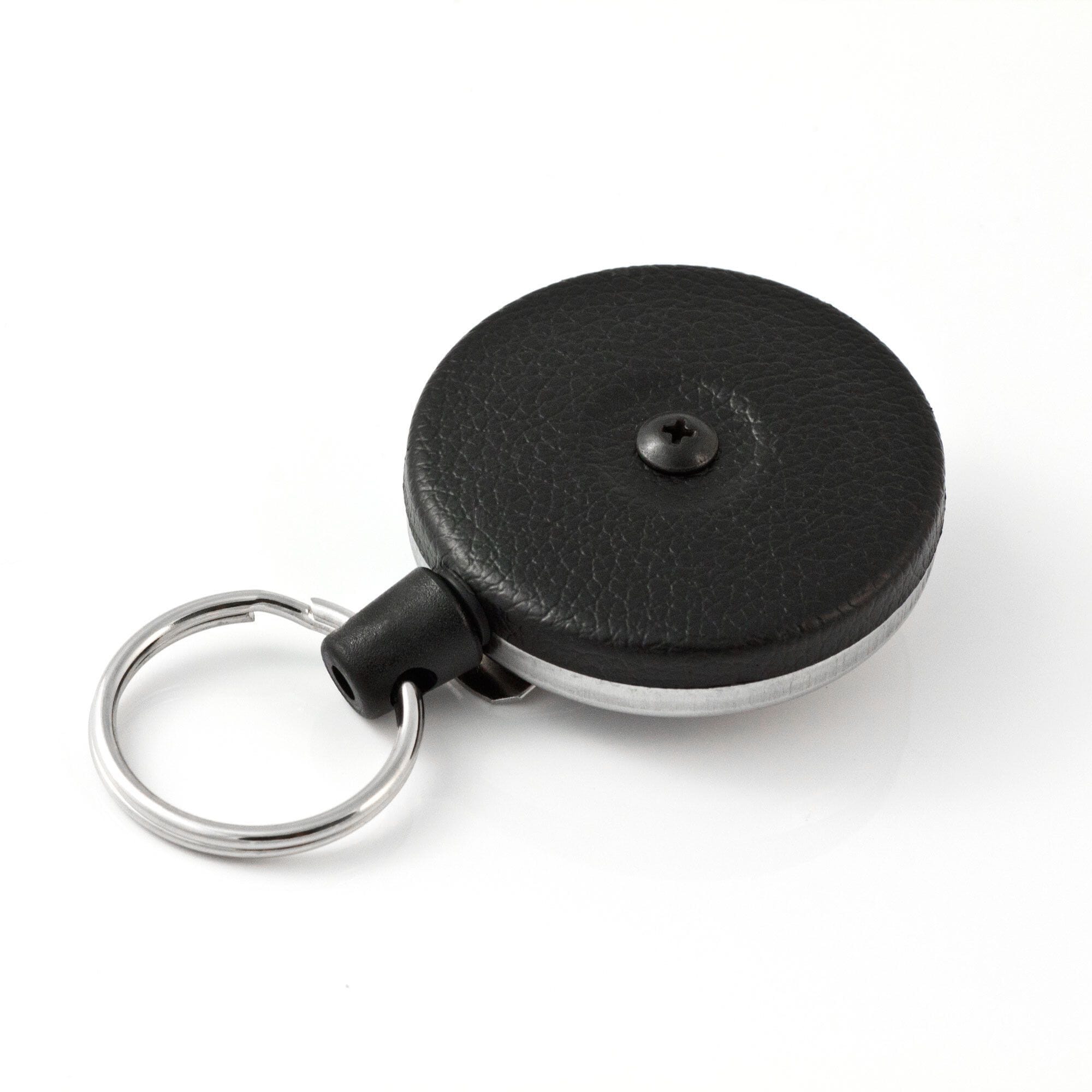 KEY-BAK "Original" Reel with Belt Clip & Key Ring (Super Duty Reel 91.44cm kevlar steel cord with key ring). Can hold 425g (approximately 22 keys).