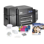 ID Supplies HID Fargo DTC1500 Dual Side ID Card Printer Value Package